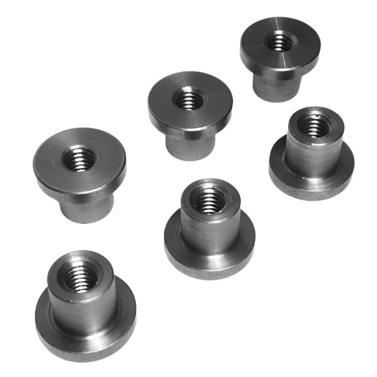 1/4"-20 UNC Threaded Top Hat Bungs