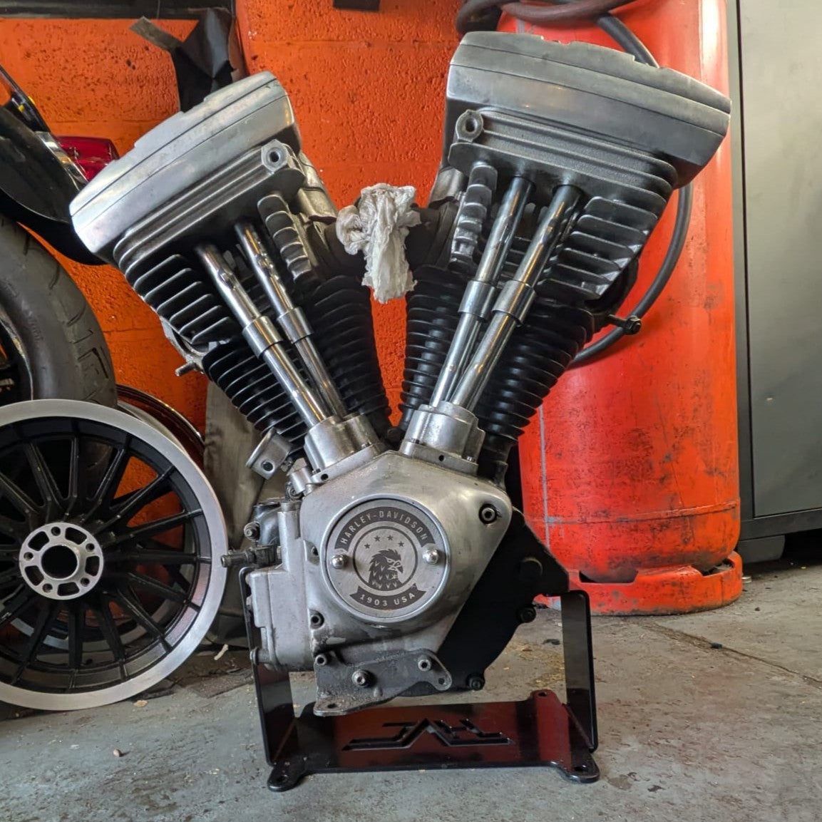 Harley Big Twin Engine Stand