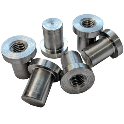 5/16"-18 UNC Threaded Top Hat Blind Bungs